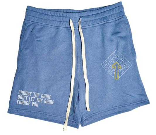 Change The Game Short - Sky Blue/Yellow Gold/Silver [30]